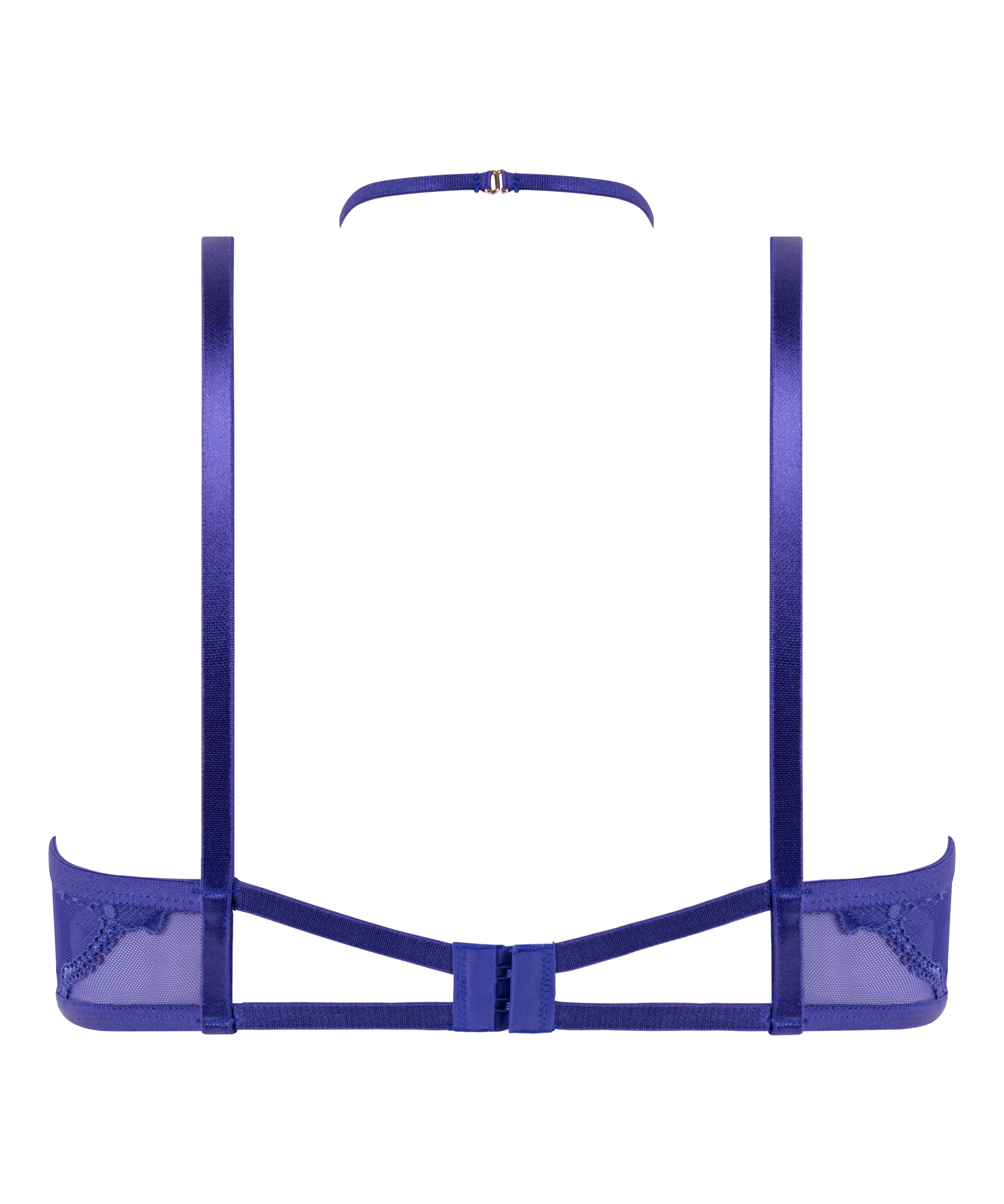 Amari ufôret BH med bøyle, Blå, main