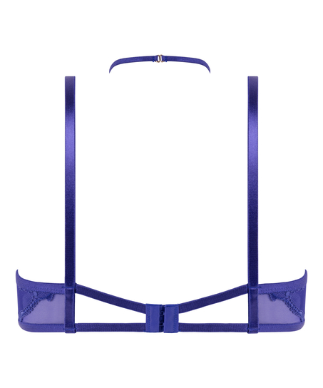 Amari ufôret BH med bøyle, Blå