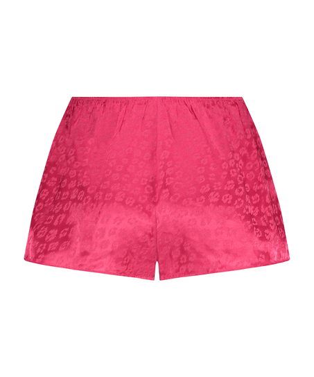 Shorts Leopard, Rosa