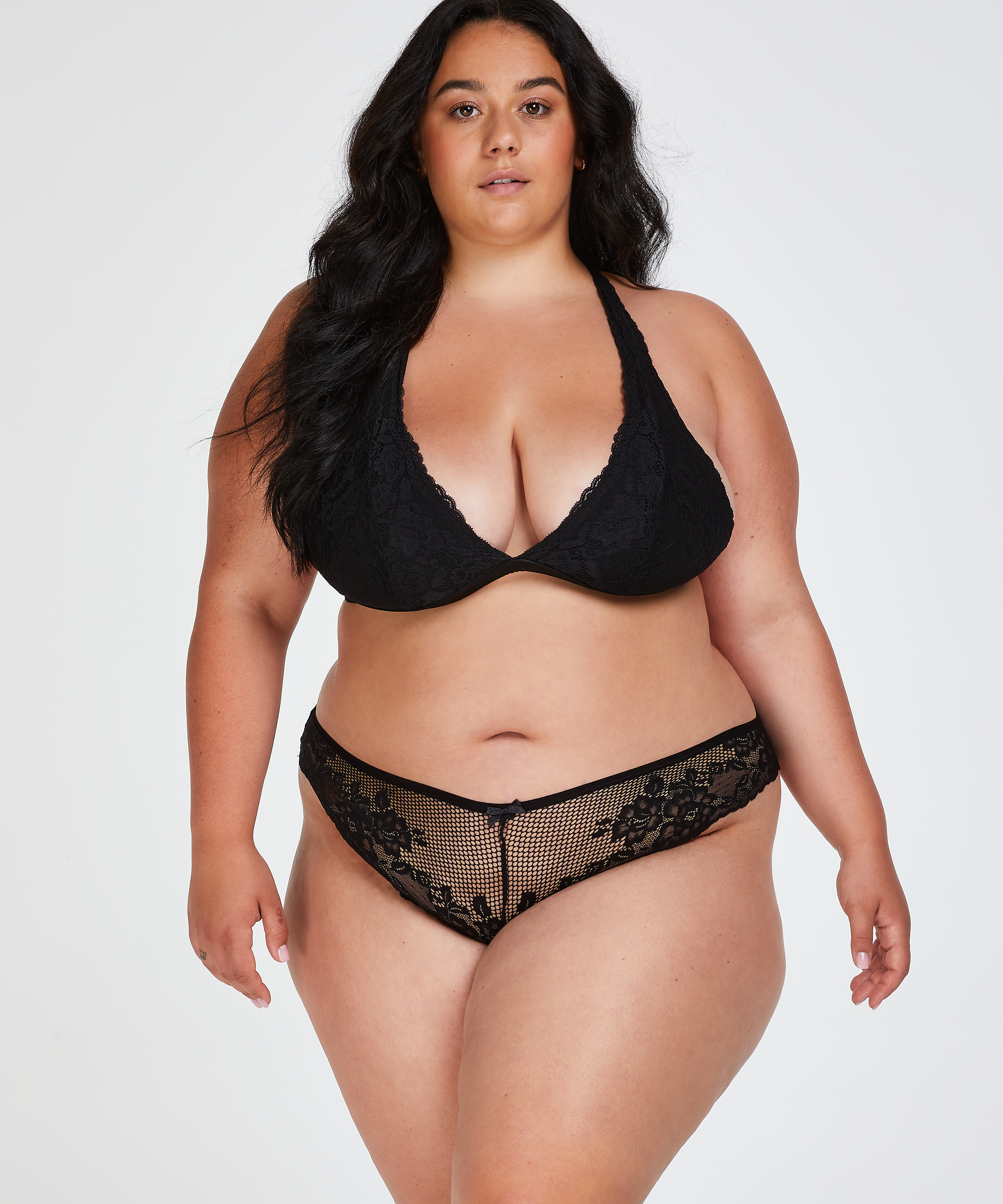 Brasiliansk truse Bianca, Svart, main