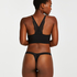 Kira Low Thong, Svart