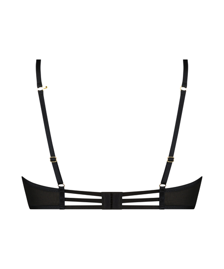 Effie upolstret BH med spiler, Svart