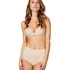 Midi supersliptruse i bomull, Beige