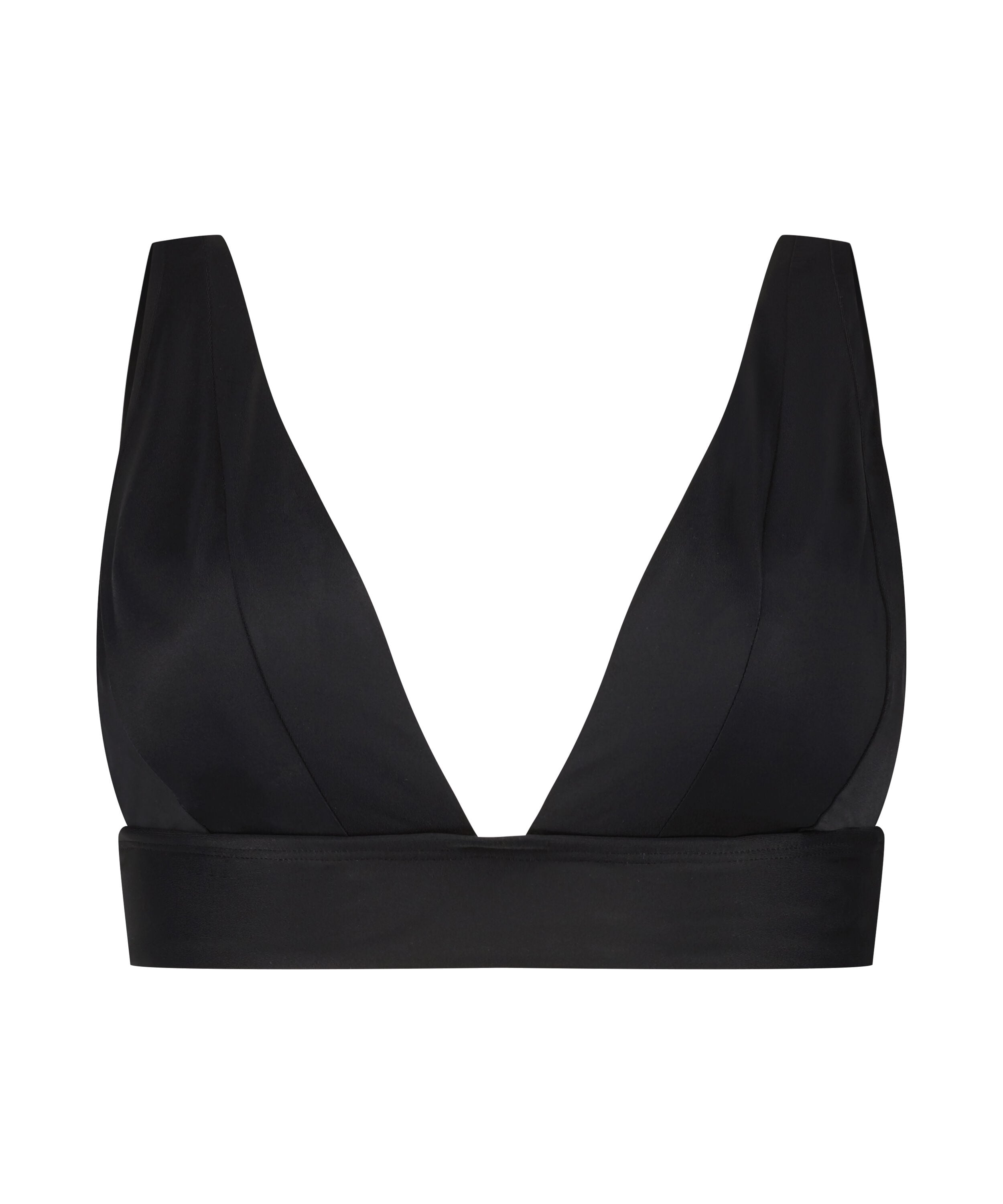 Triangle bikinitopp Luxe, Svart