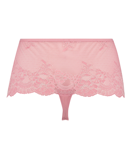 Doriane boxerstring kurvet form, Lilla