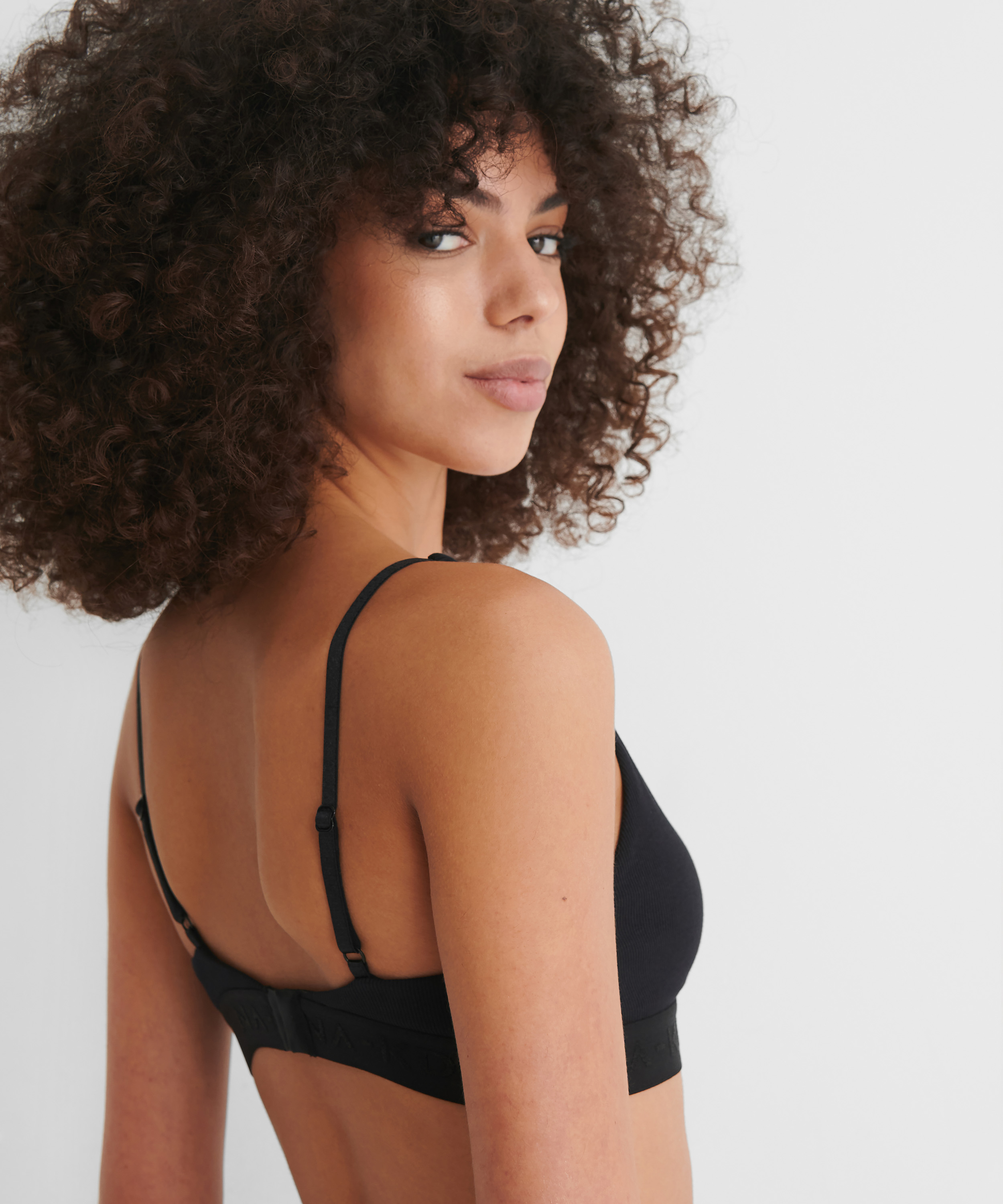 Casia HKM x NA-KD bralette, Svart, main