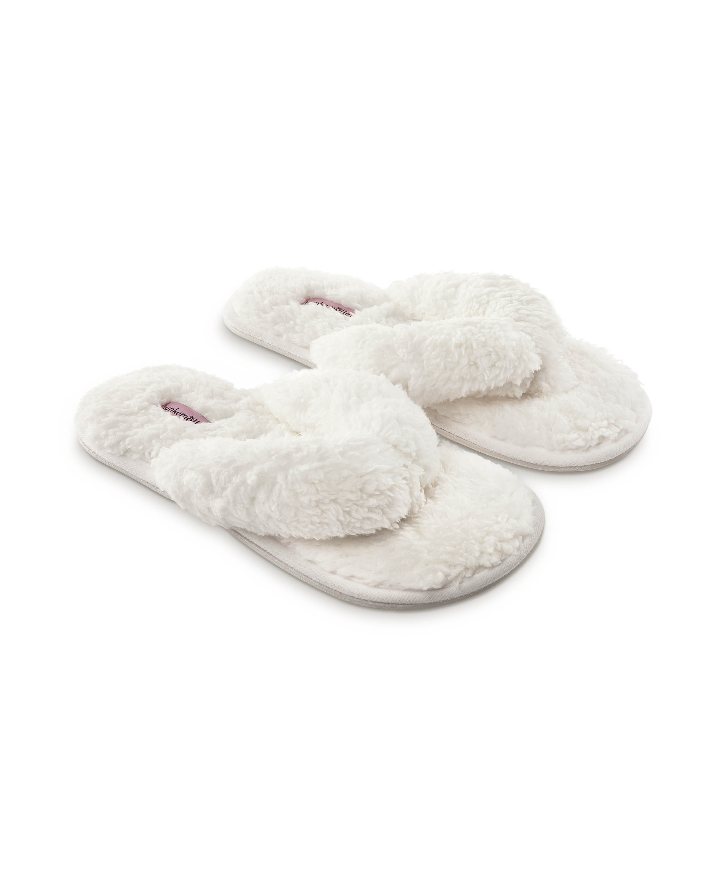 Lady slippers Snuggle, Hvit, main
