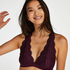 Halter racerback bralette, Lilla