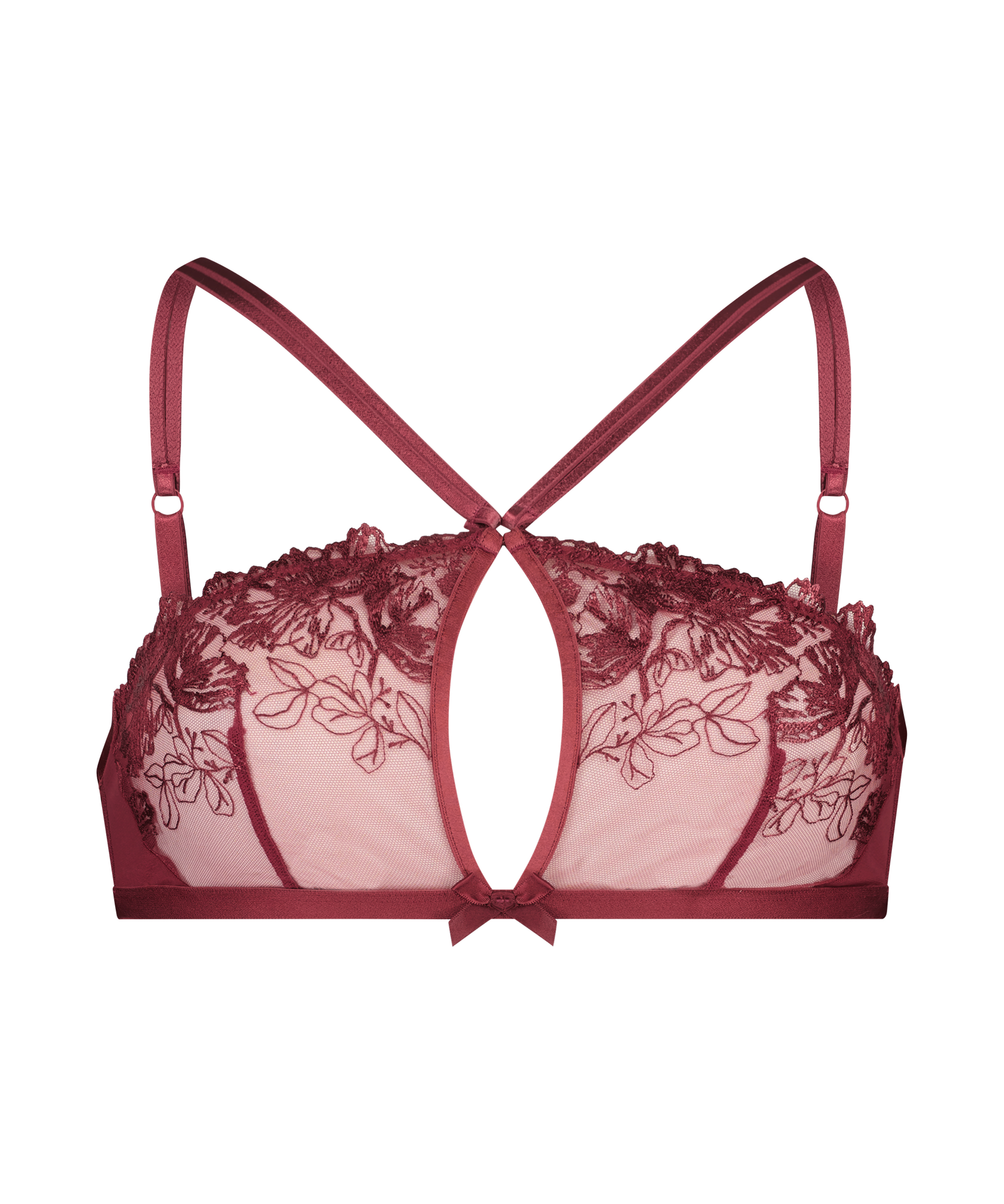 Bralette Michayla, Rød, main
