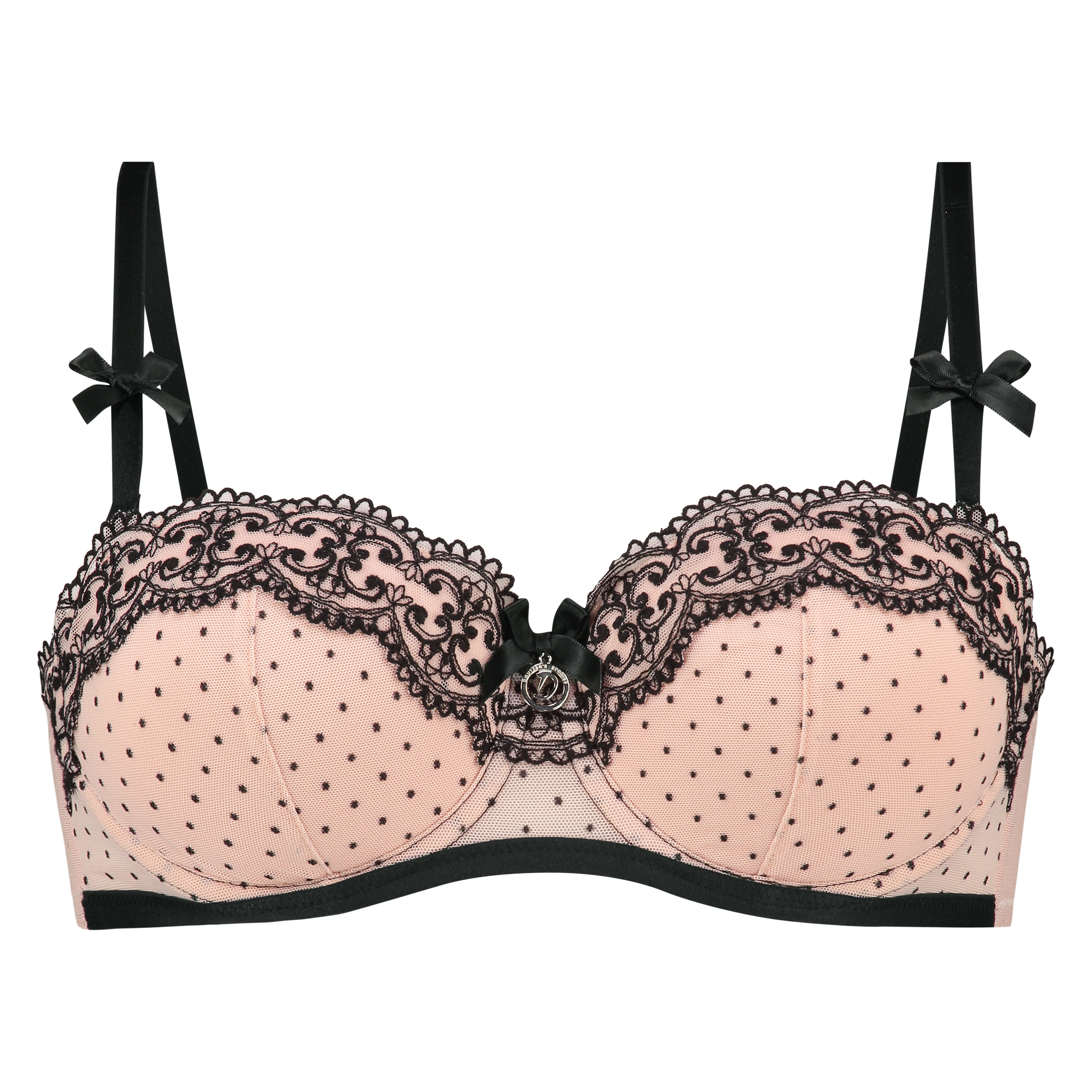 Doutzen Divination padded strapless underwired bra, Rosa, main