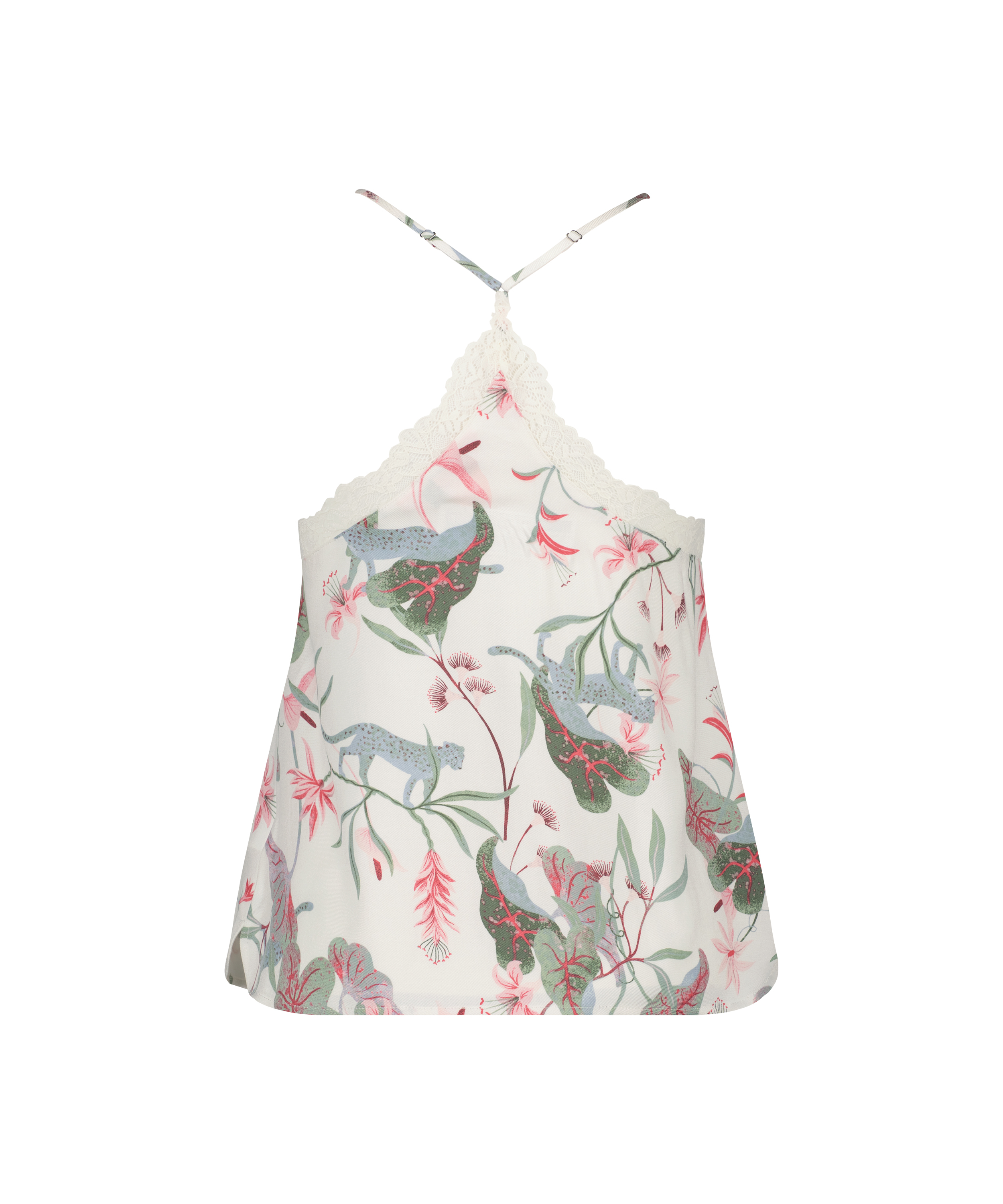 Cami-topp Woven Lace, Hvit, main