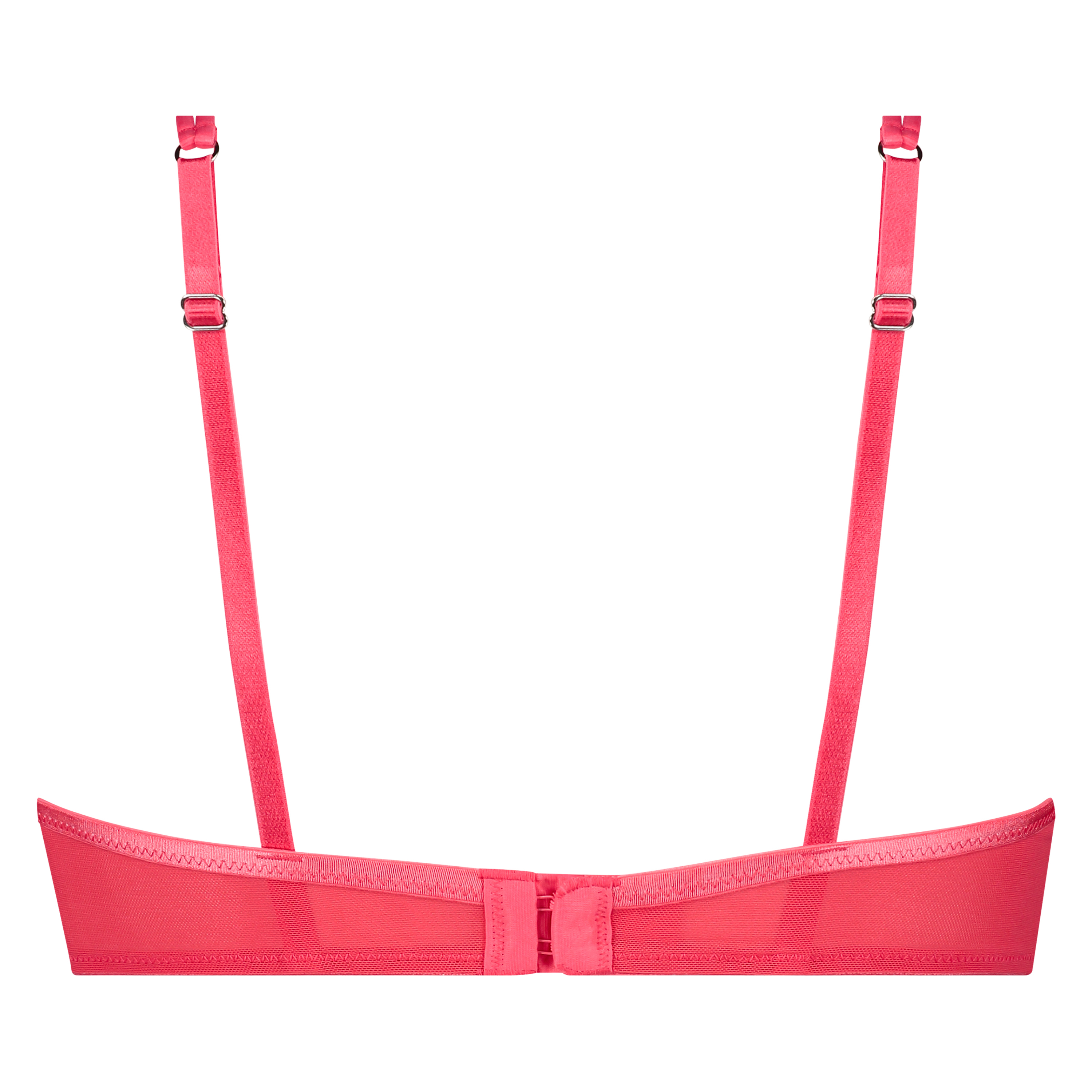 Polstret spile-BH med halve skåler Duckie, Rød, main