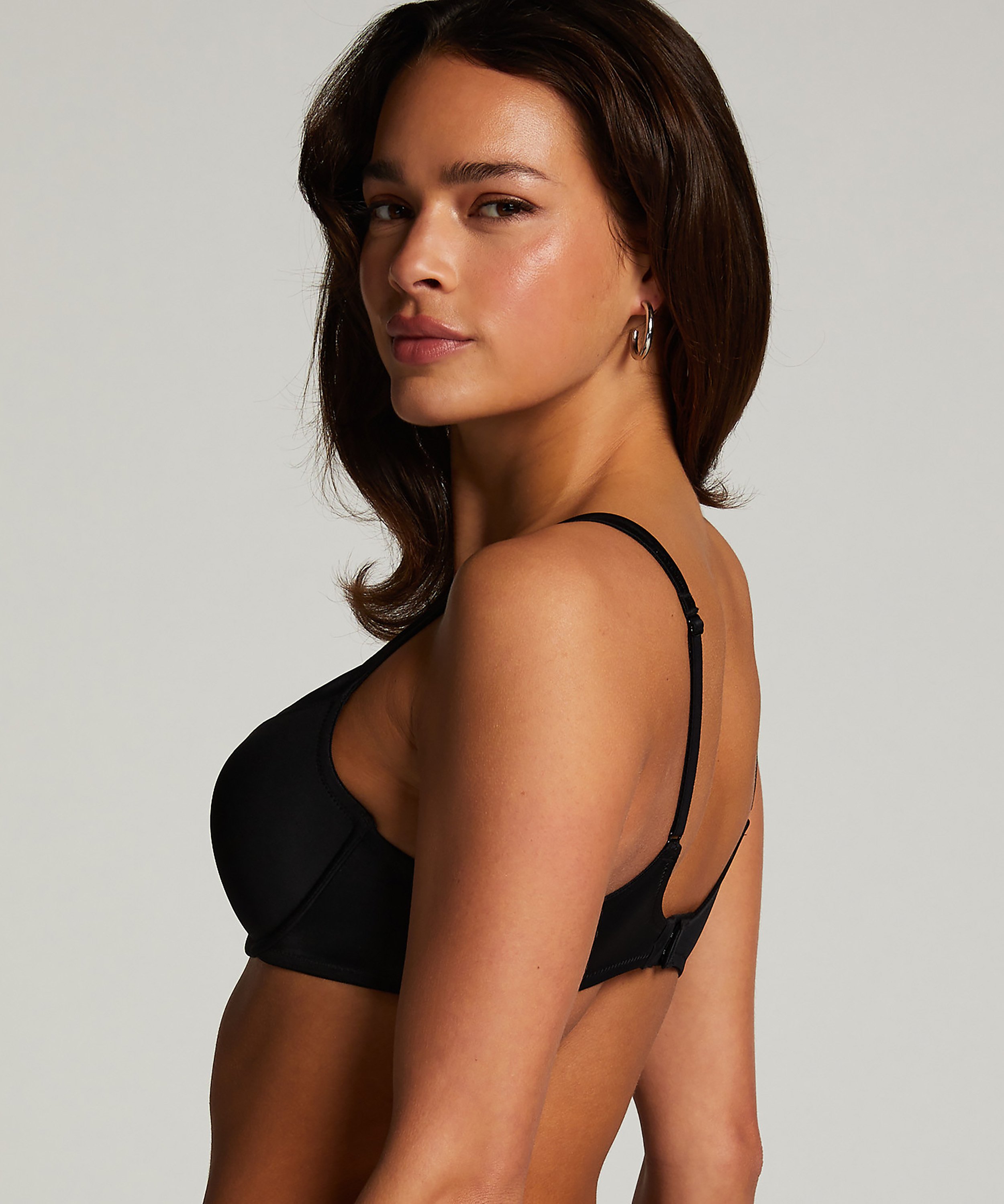 BH i sateng, foret og med bøyle, Svart, main