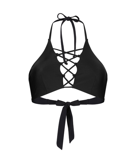 Crop topp Spicey, Svart