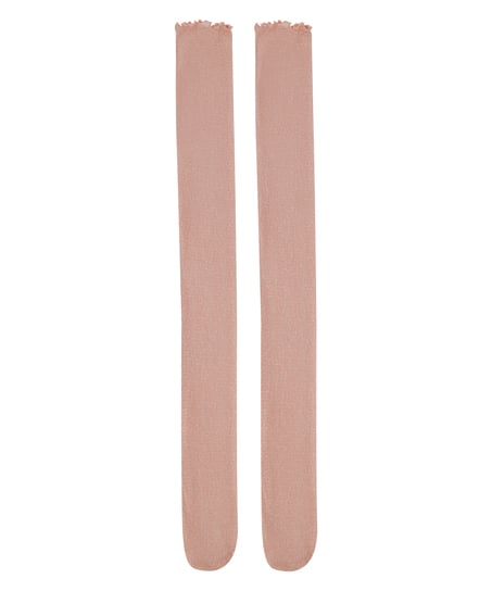 Strømper Glitter, Rosa