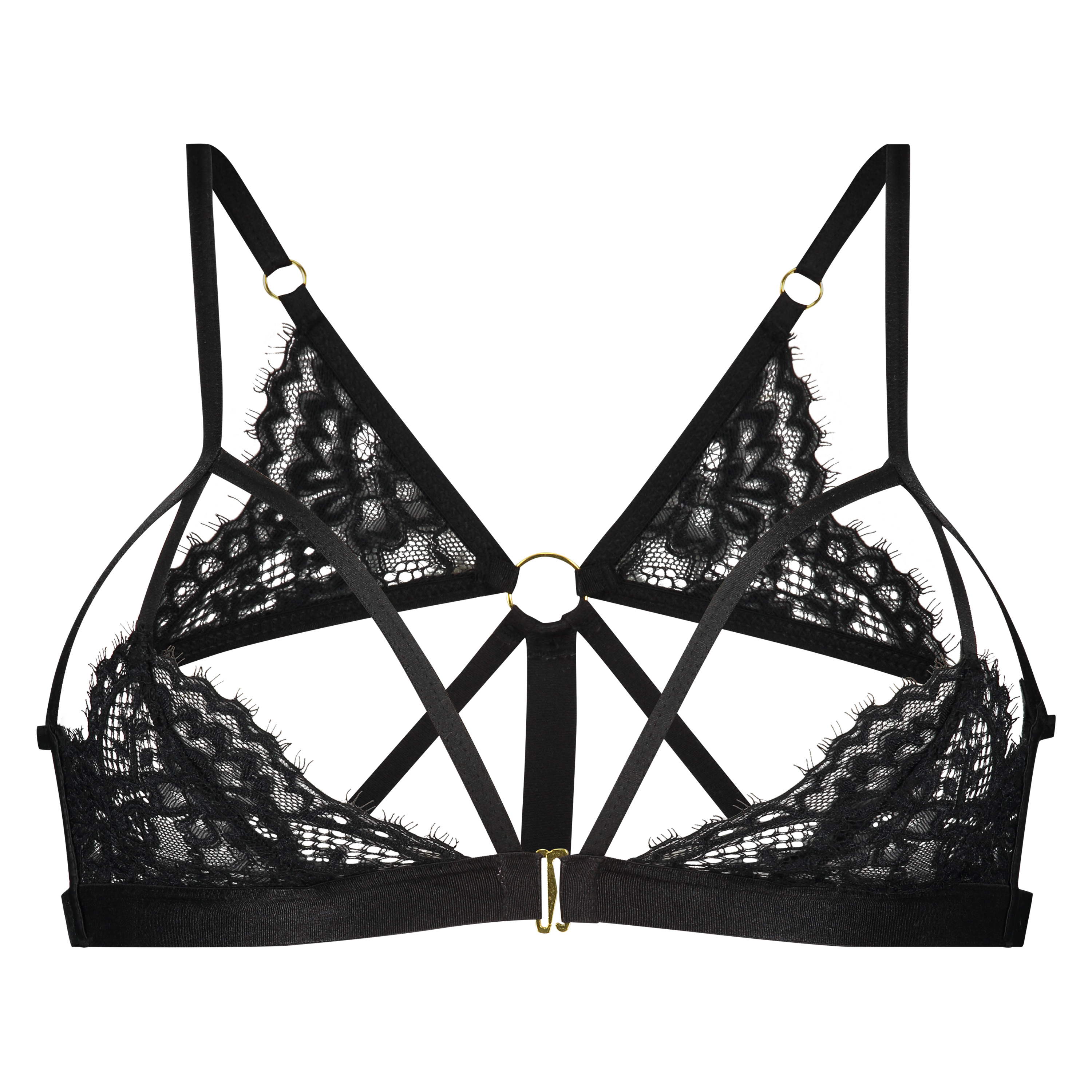 Jenny bralette, Svart, main