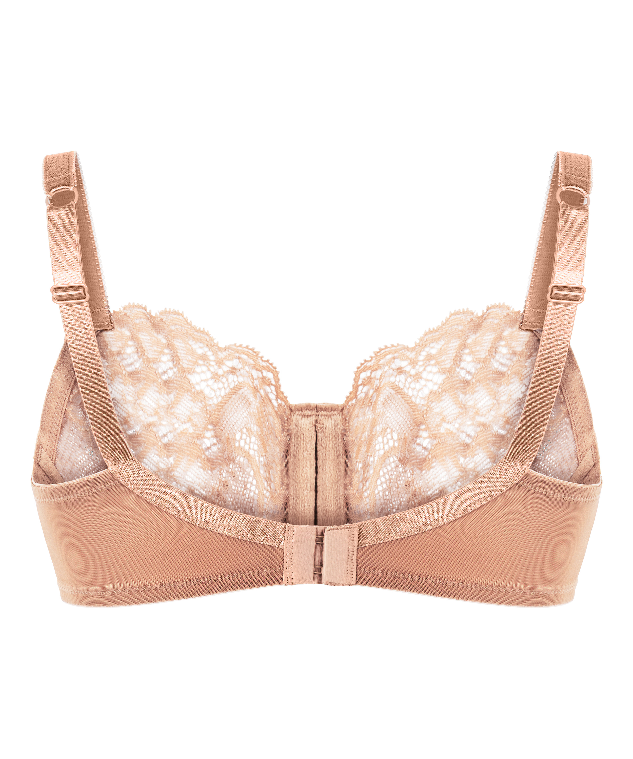 Uvattert bh med bøyle Sophie, Brun, main