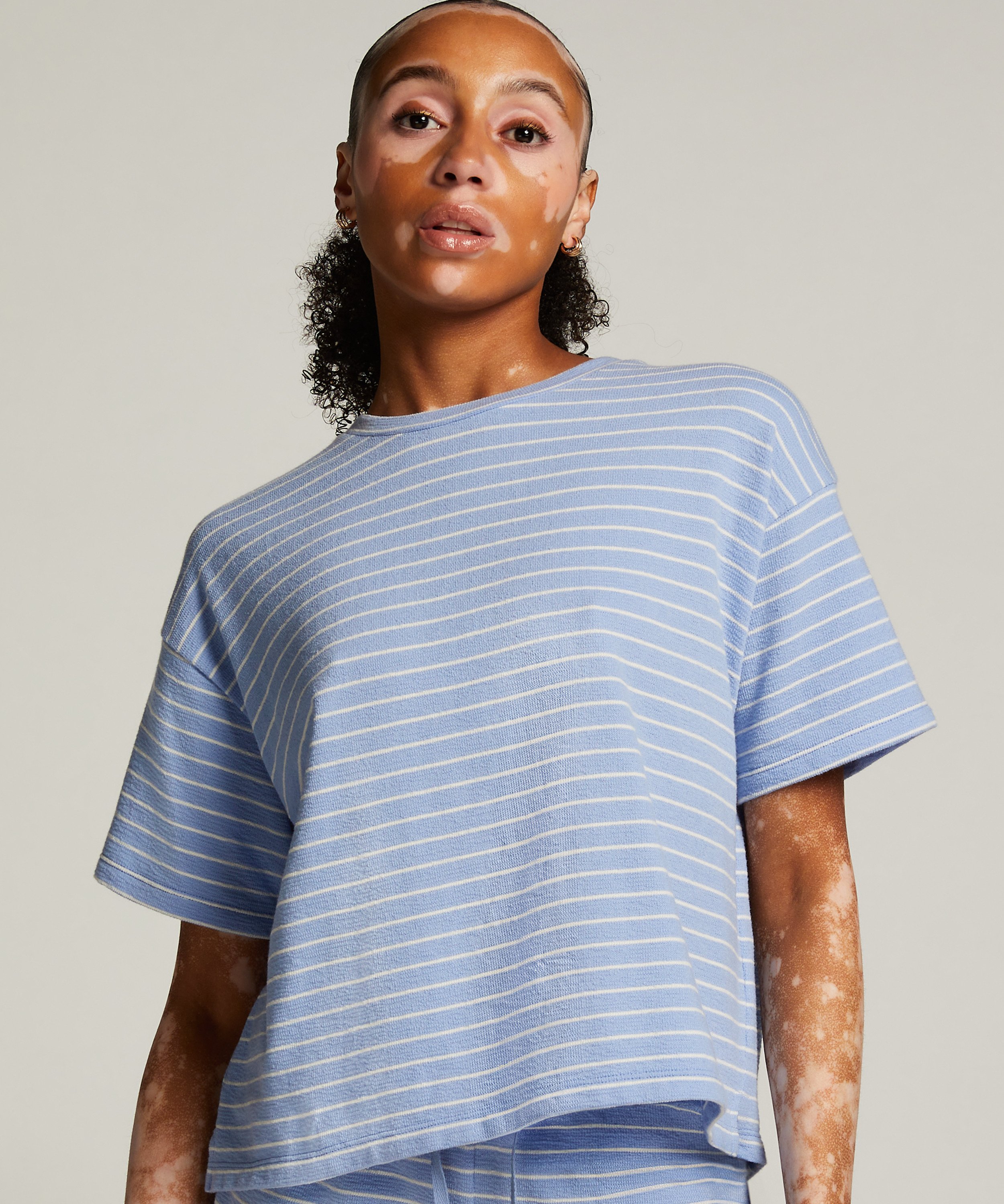 Pysjamastopp, Blå, main