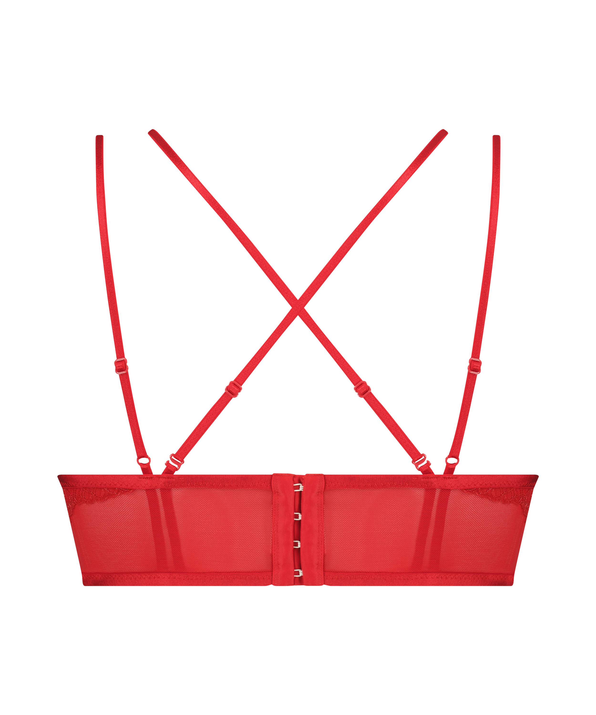 Bralette Simone, Rød, main