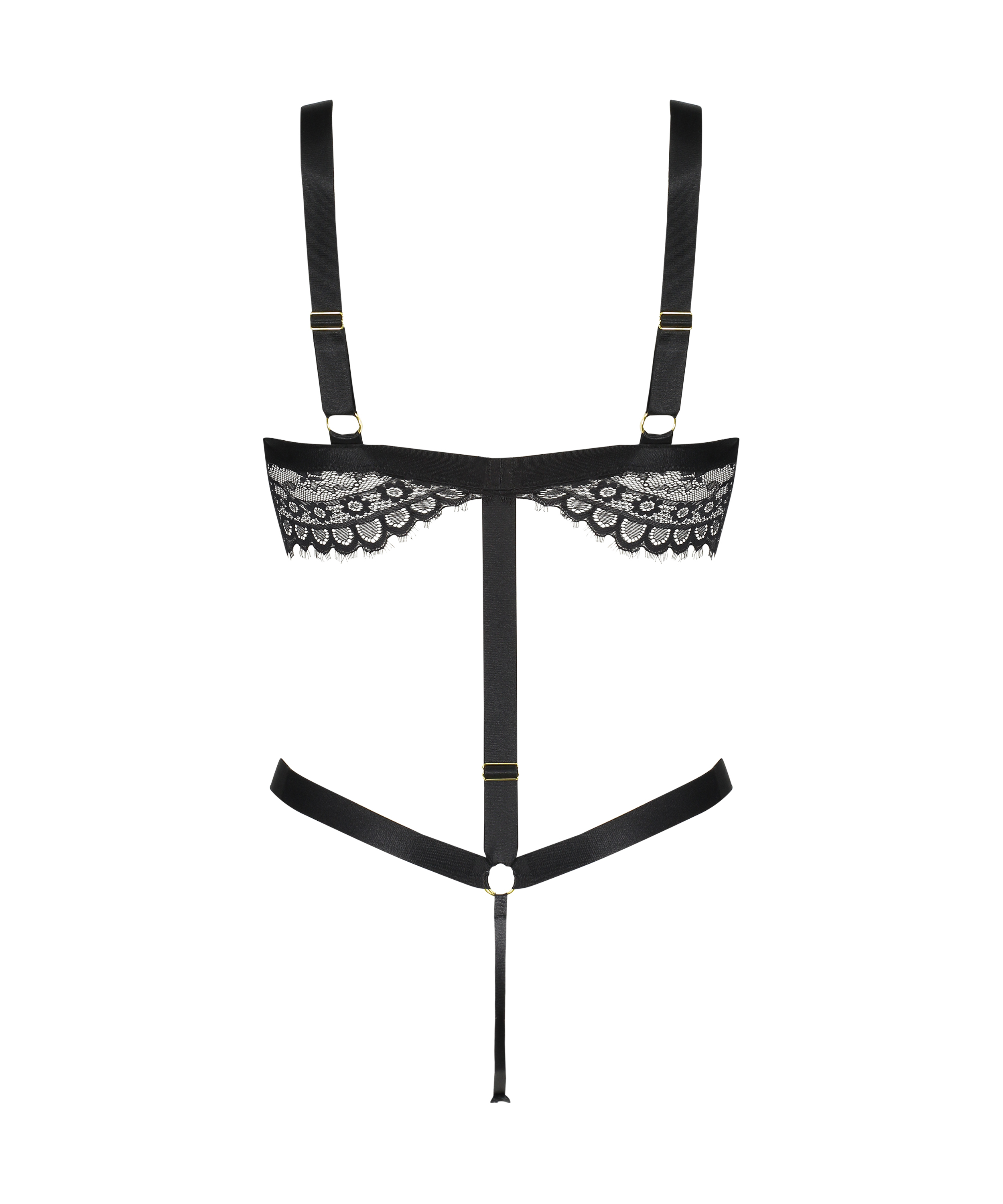 Private Body Ginger åpent skritt, Svart, main