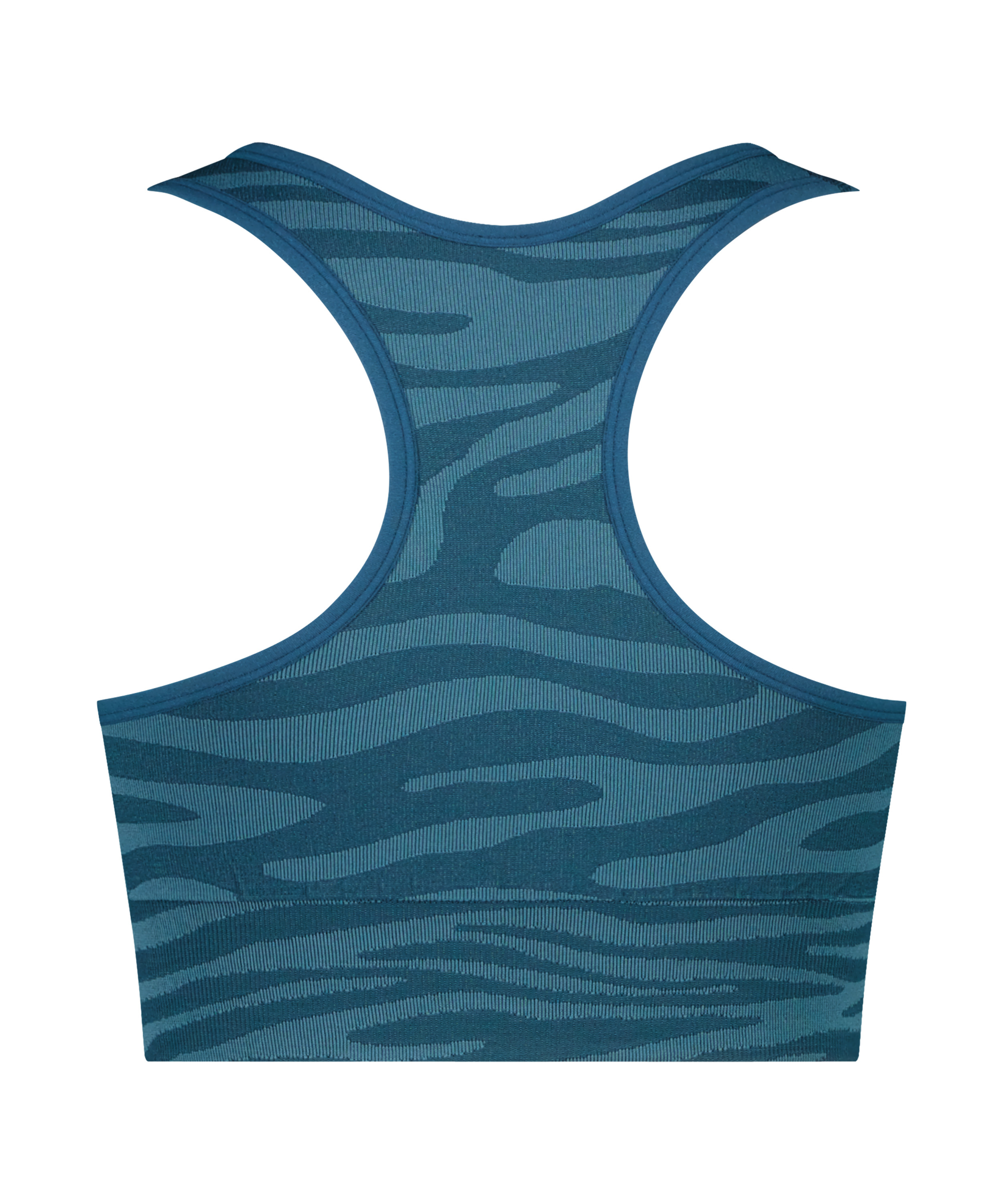 HKMX sømløs sports-BH, Blå, main