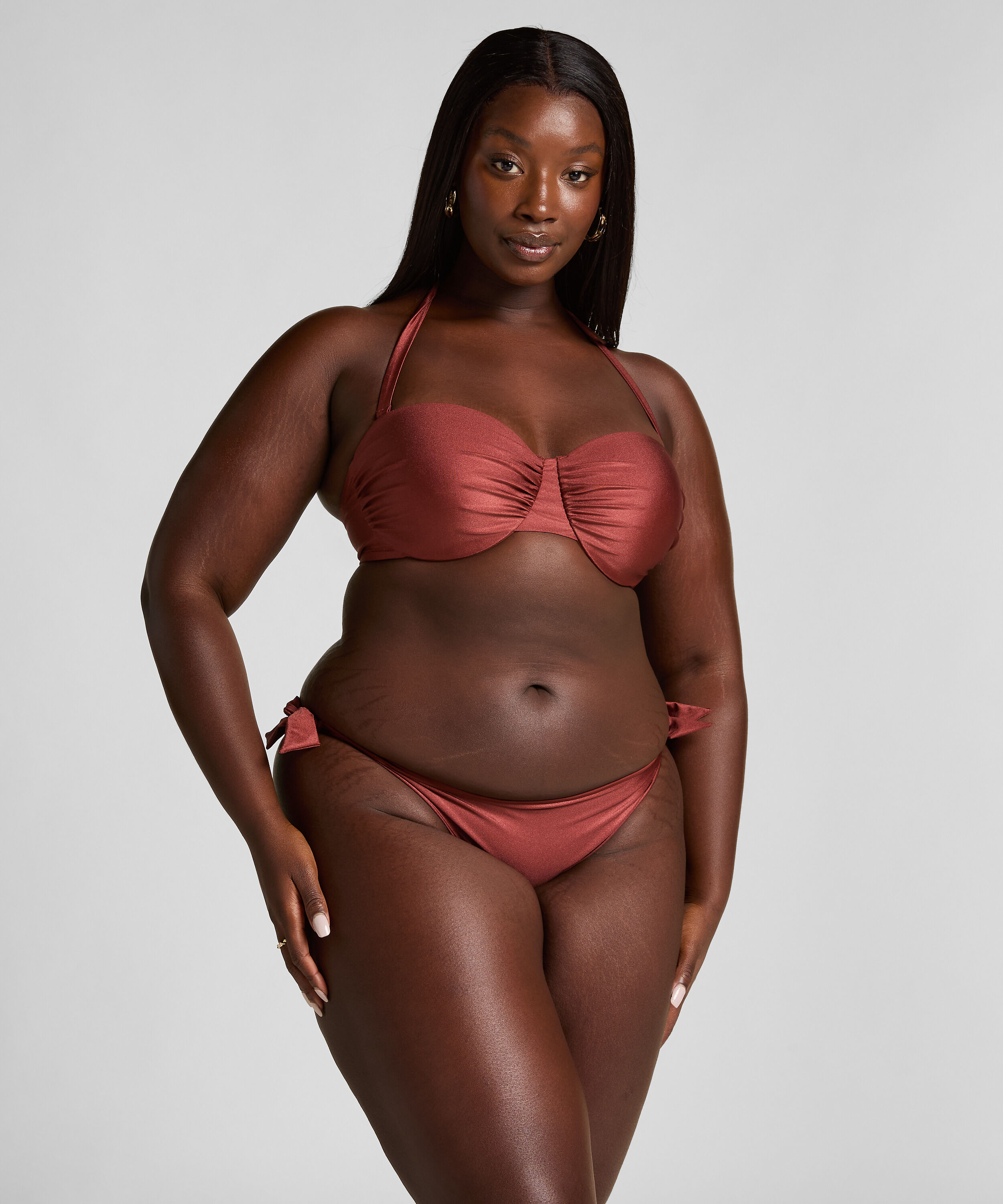 Dune Cheeky Bikiniunderdel, R&oslash;d