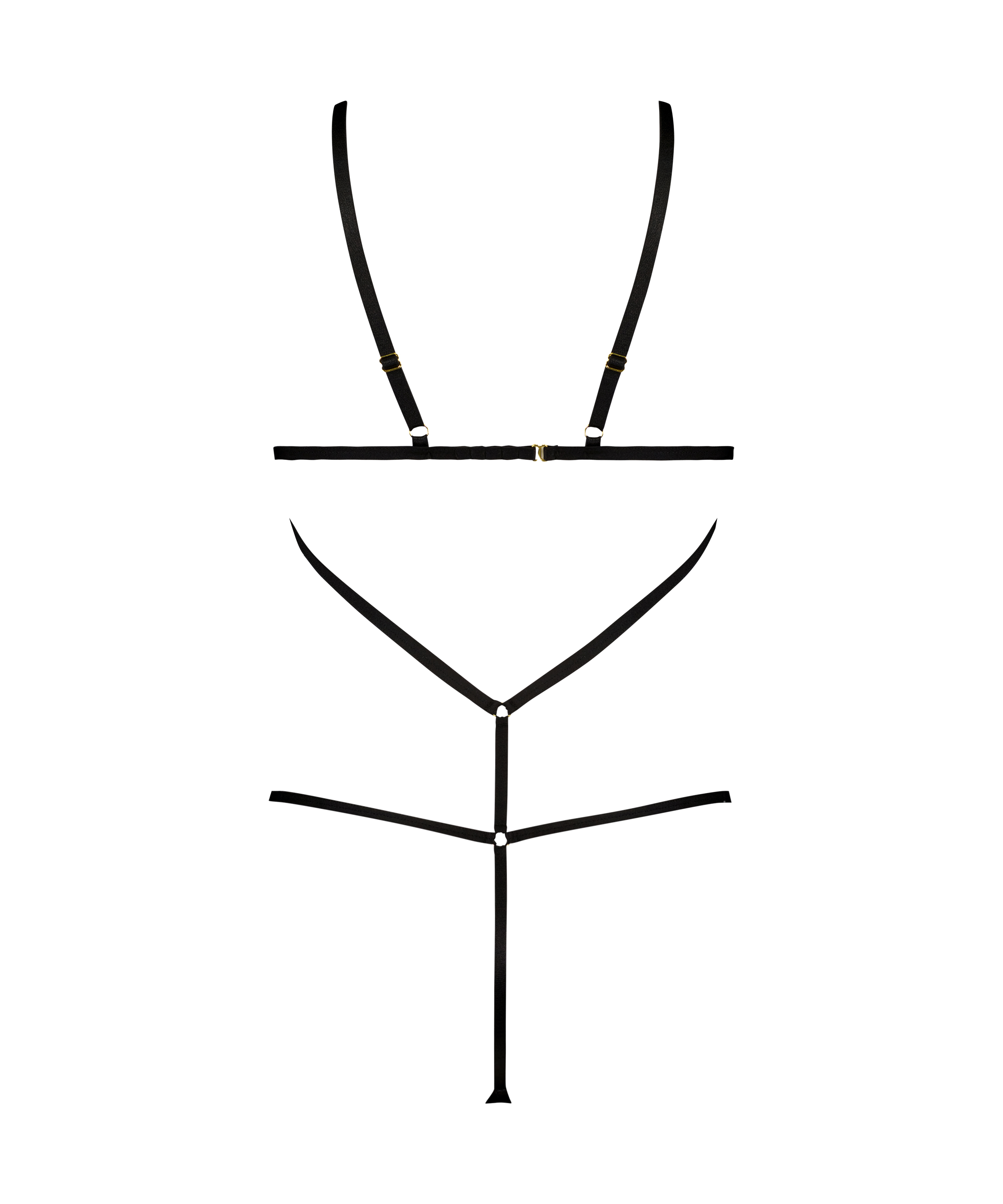 Sophia Pride Private Bodysuit, Svart, main