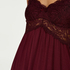 Jersey lace slipdress, Rød