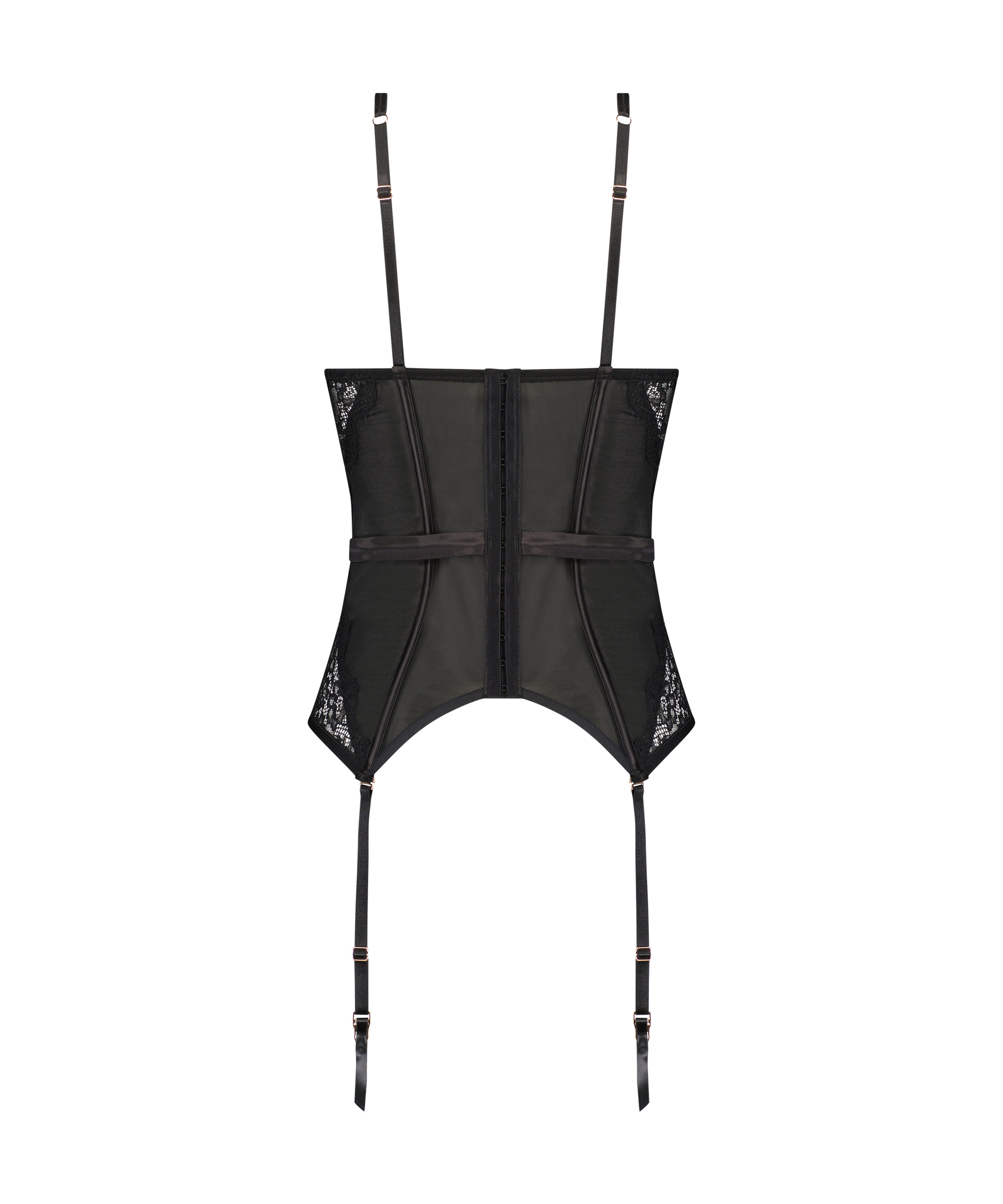 Margaret bustier Lucy Hale, Svart, main