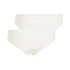 3-pakning brazilian-shorts Dakota, Hvit