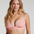 Triangle Bralette Smooth, Rosa