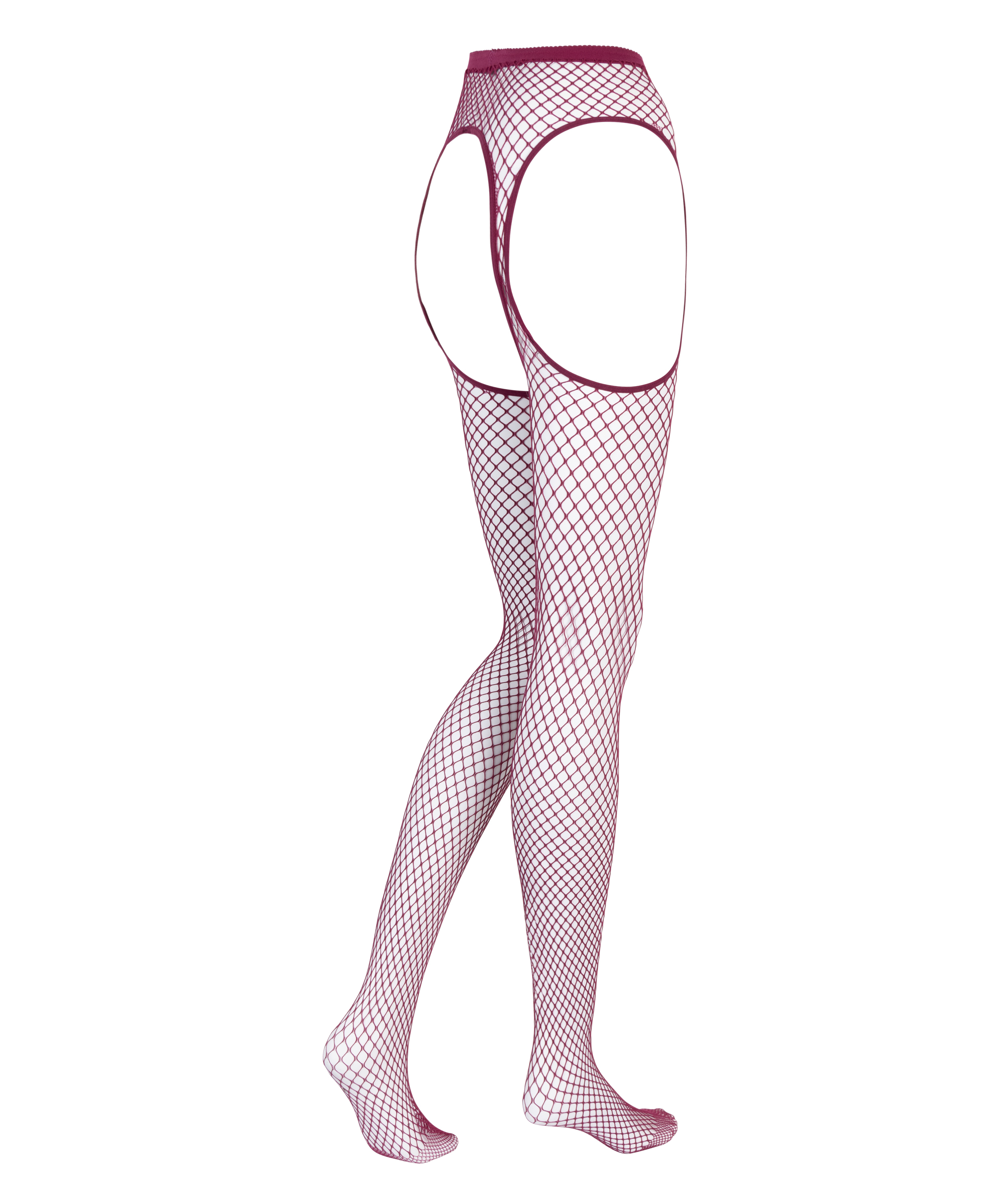 Private Strømpebukse med åpen bakdel, Rød, main