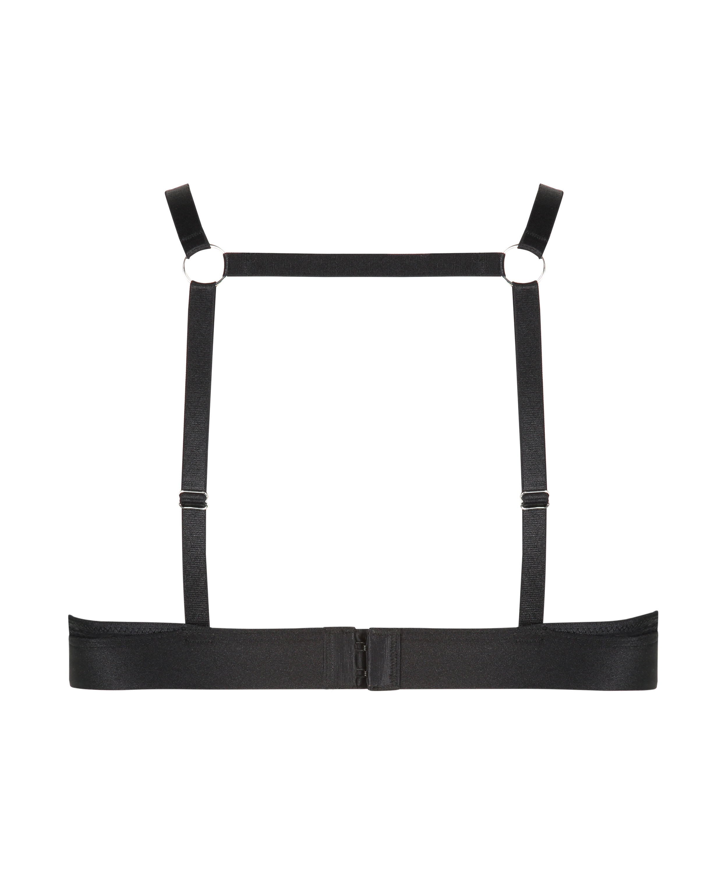 Duckie Bralette, Svart, main