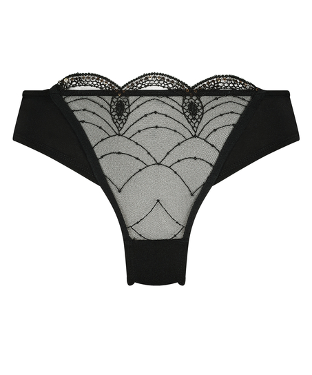 Brasiliansk truse Ruby, Svart