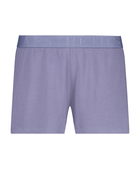 Ribbet shorts, Lilla