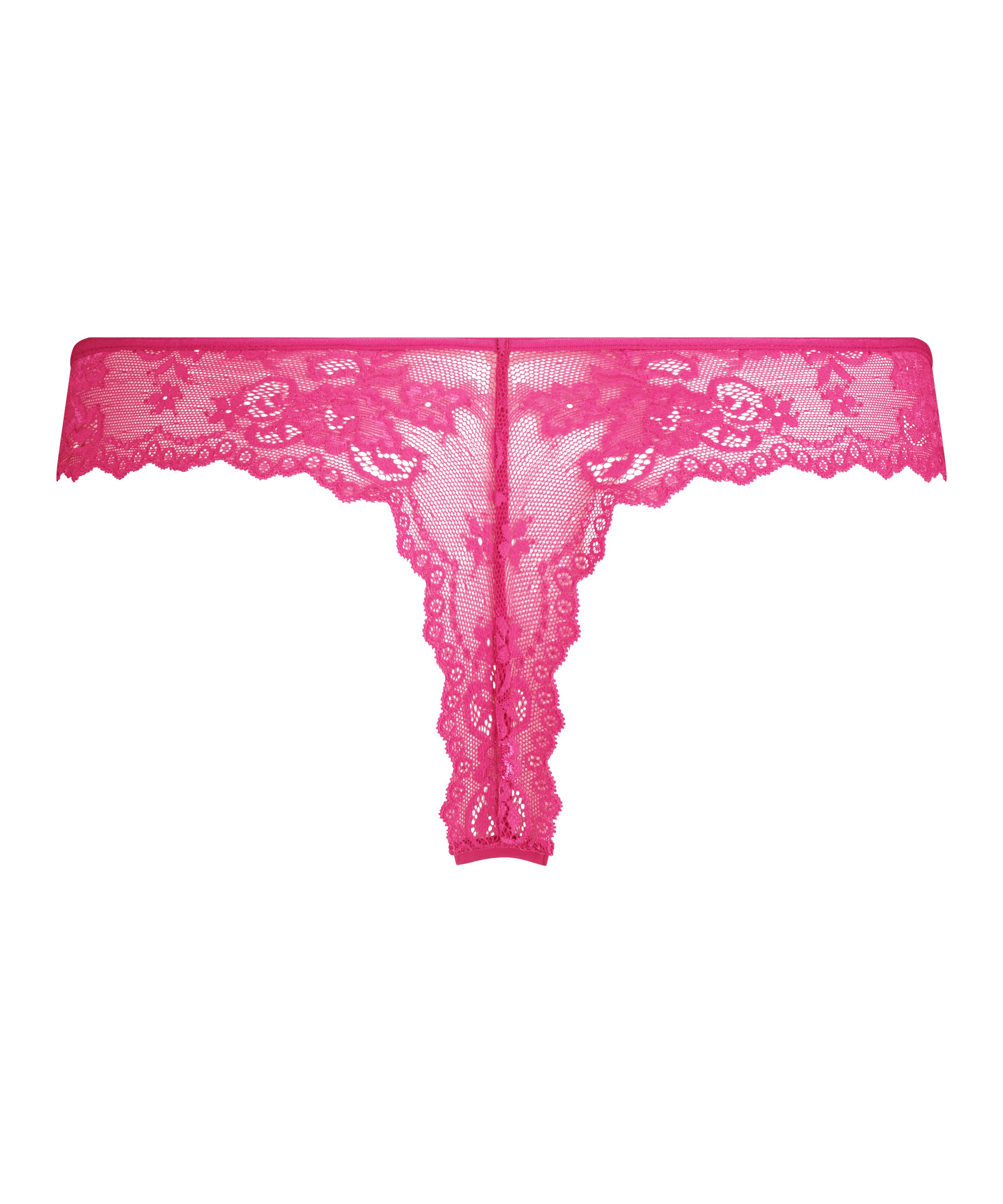 Invisible g-streng Lace Back, Rosa, main