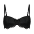 Davy polstret spile-BH, Svart