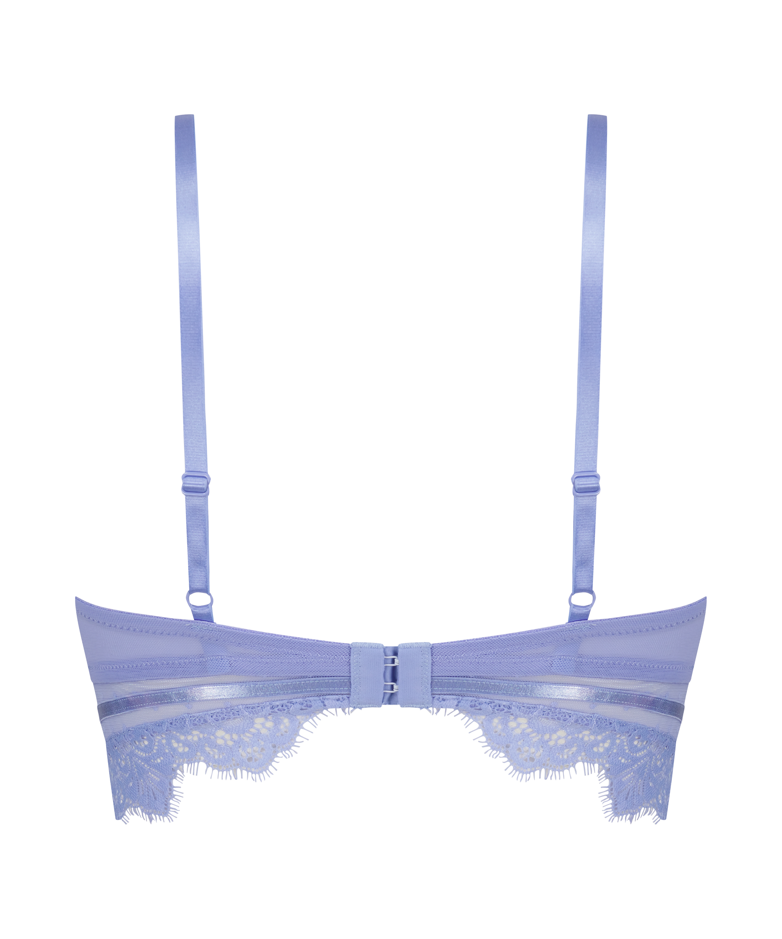 ﻿Vattert bh med bøyle longline Marilee, Lilla, main