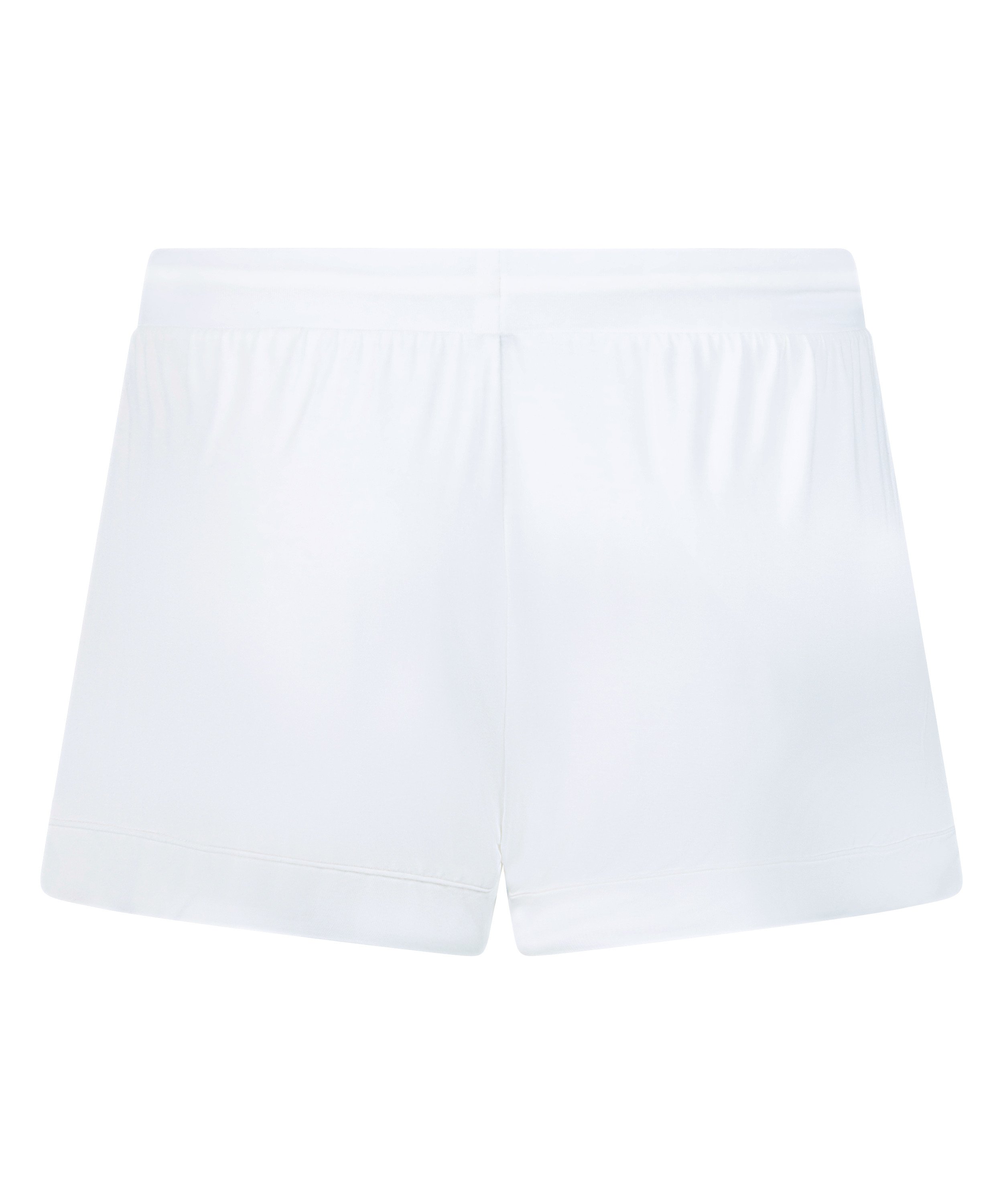 Essential shorts i jerseystoff, Hvit, main