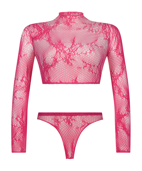 Private Lace Set, Rosa