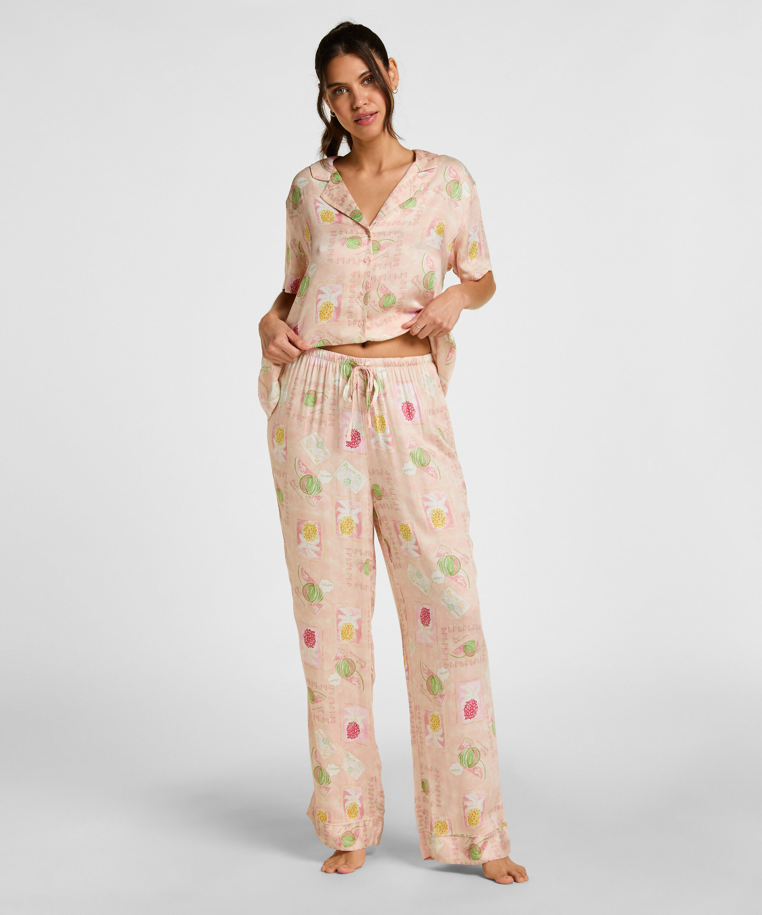 Satengbukser, Oransje Satengbukser, Oransje