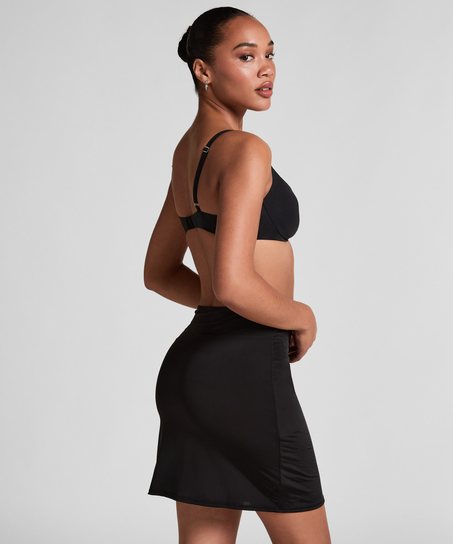 Glattende underskjørt, Svart