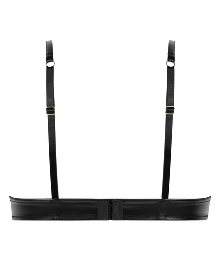 Nadia BH med bøyle uten vattering, Svart