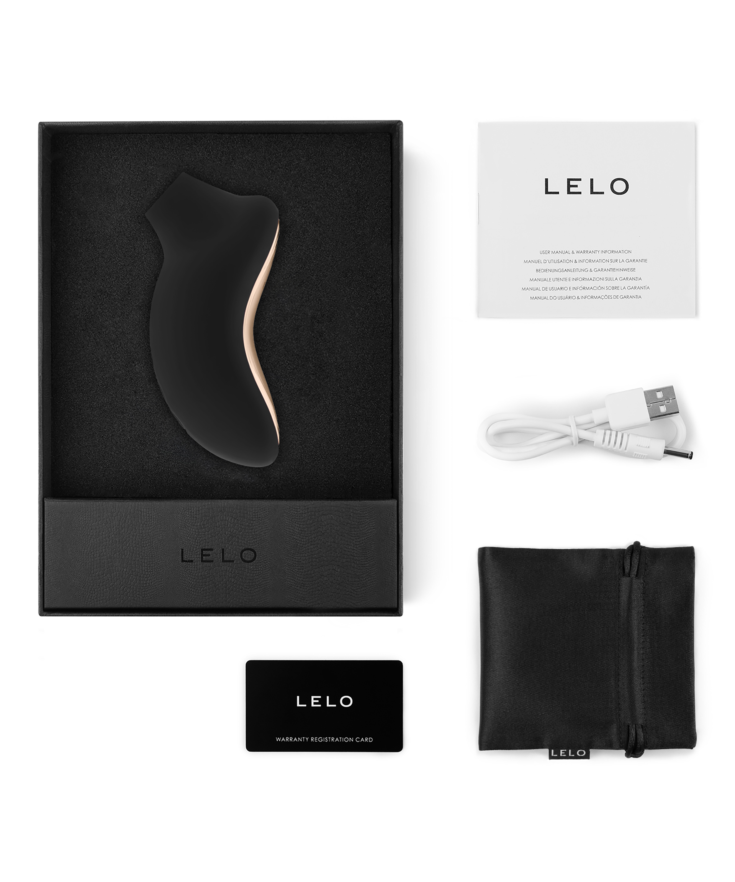 LELO SONA™ 2, Svart, main