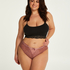 H&oslash;y brasiliansk truse Chloe Curvy, Rosa