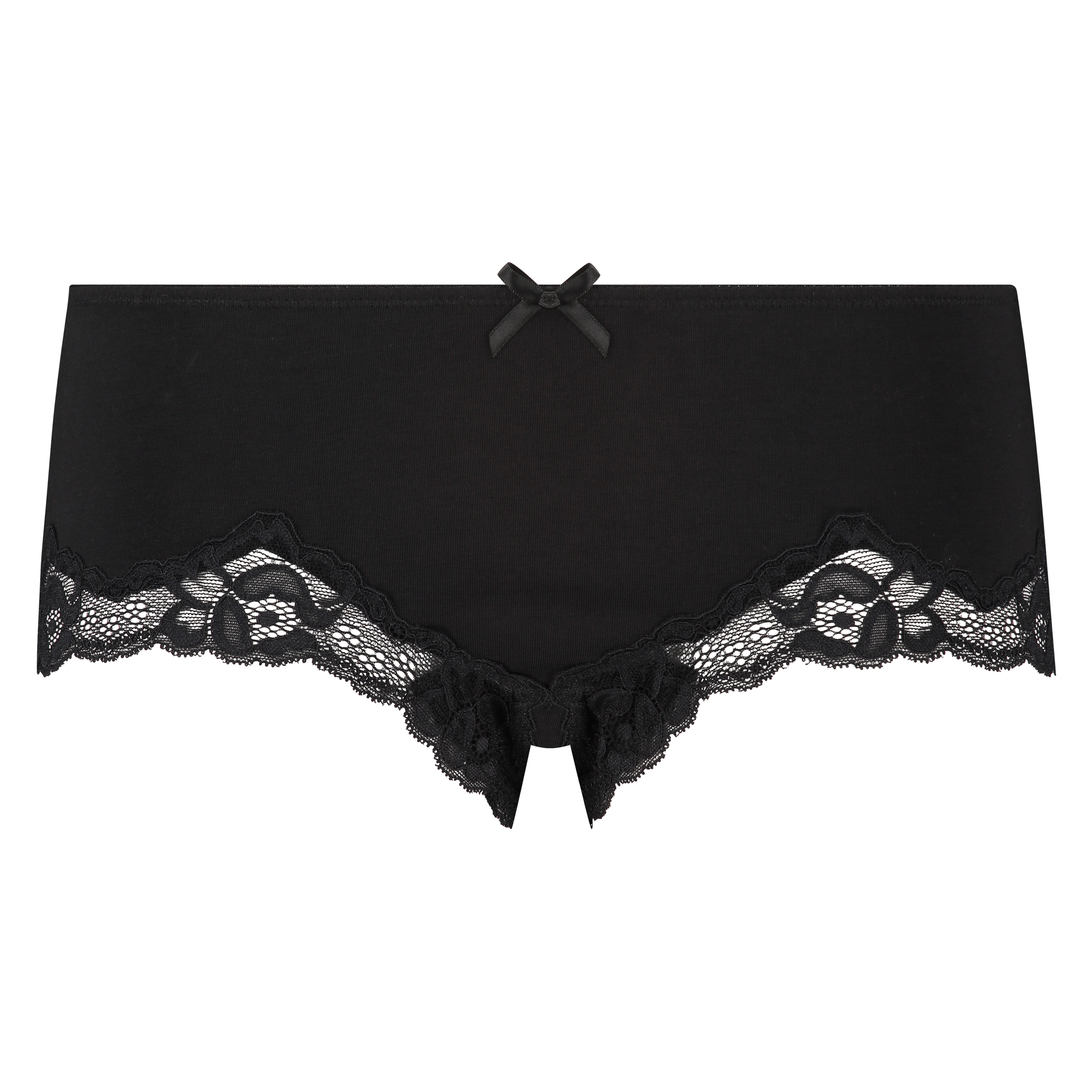 Secret Lace boxer bomull, Svart, main