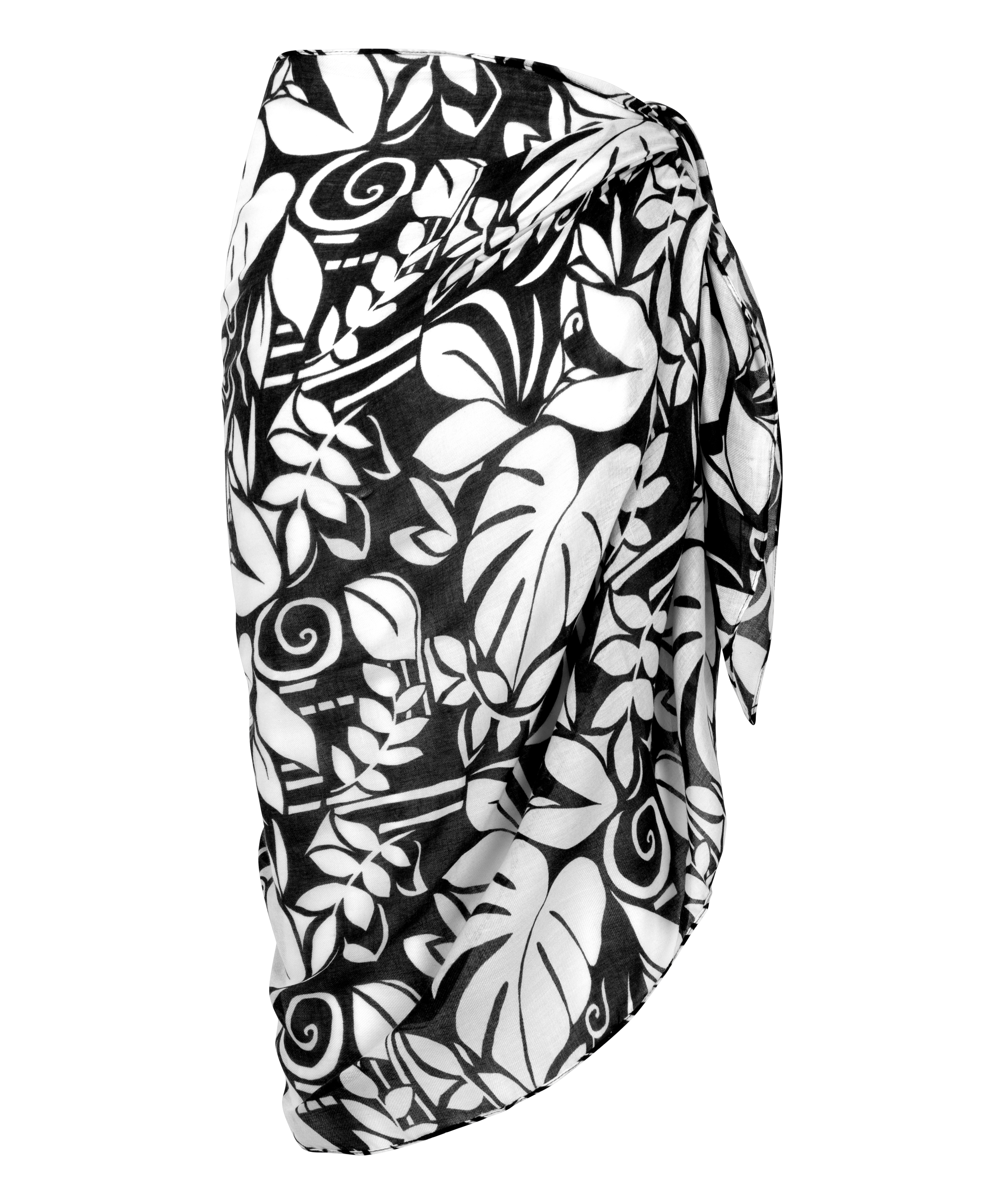 Mauritius Midi-Pareo, Svart, main