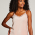 Cami-topp Rib Velours, Rosa