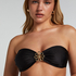 Bandeau bikinitopp Yucatan, Svart