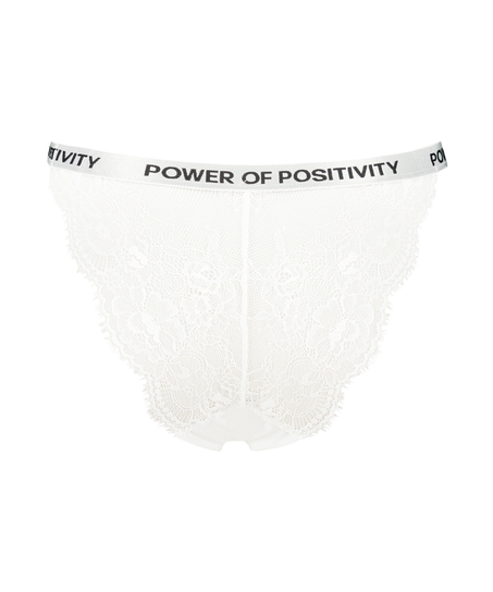 Brasiliansk truse Honey, Hvit